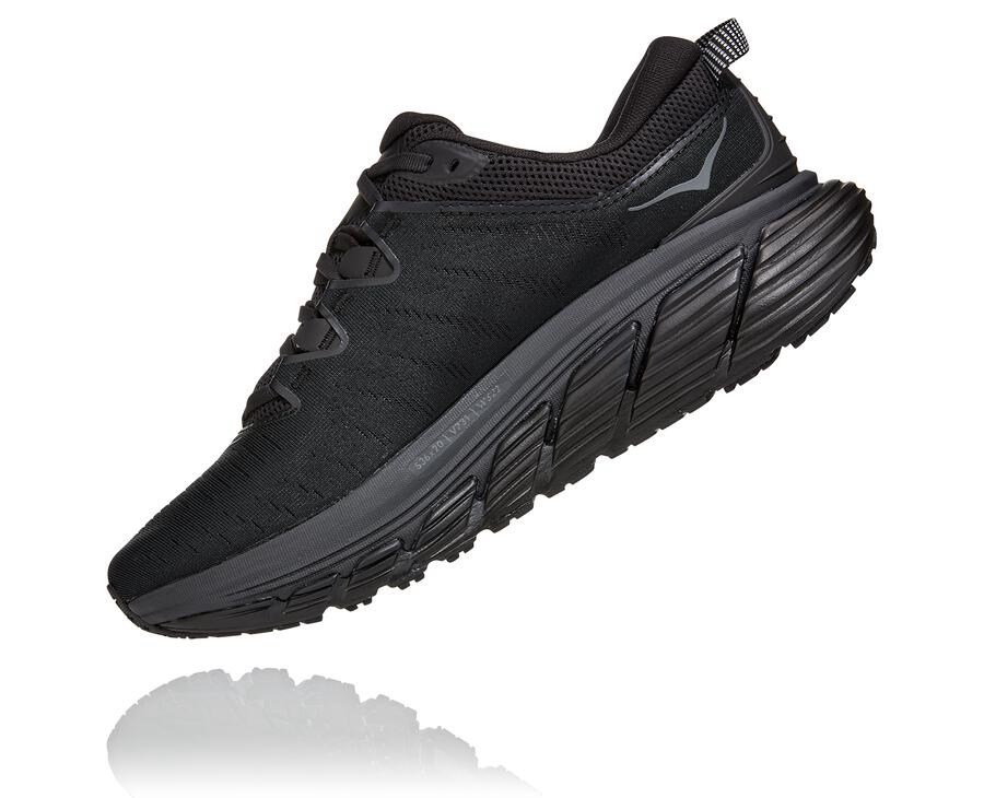 Hoka One One Tenisky Panske Čierne - Gaviota 3 - 83017-ASVD